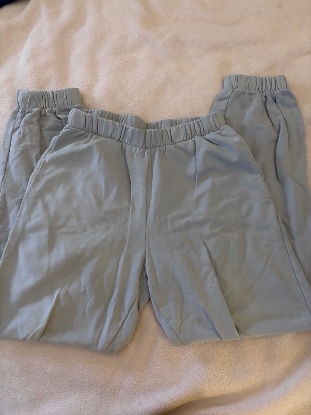 Brandy Melville Light Blue Kids Sweatpants